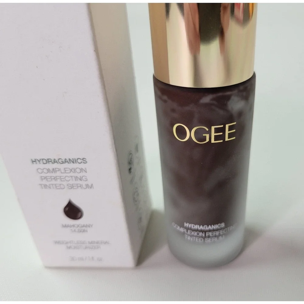 Ogee Hydraganics Complexion‎ Perfecting Tinted Serum Mahogany 14.50N 1oz